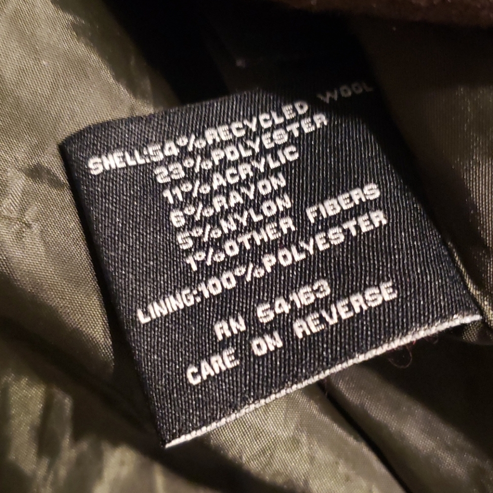 Black Rivet Coat - Picture 3 of 3